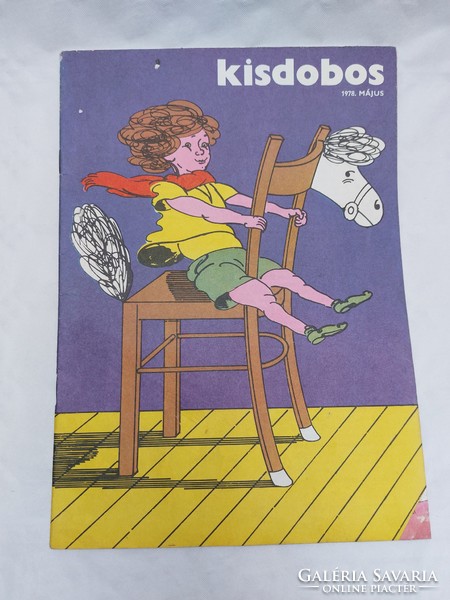Régi újság Kisdobos 1978 május retro gyermek magazin