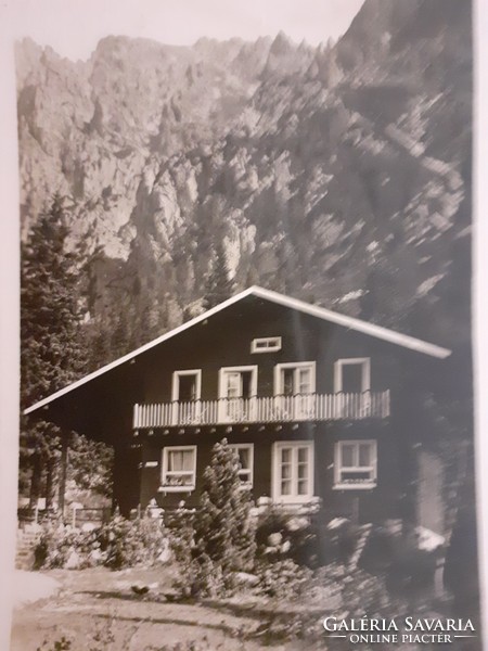 Régi képeslap 1943 Magas-Tátra fotó levelezőlap