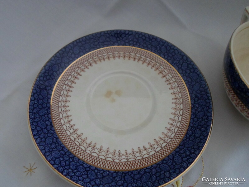 Wedgwood „Denstone” levesescsésze alátét tányérral (angol porcelán, leveses, csésze, kistányér)