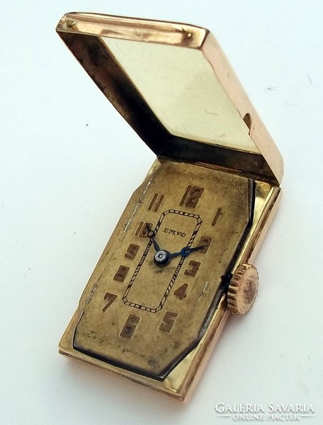 Antique art deco 14k gold women's jewelry watch