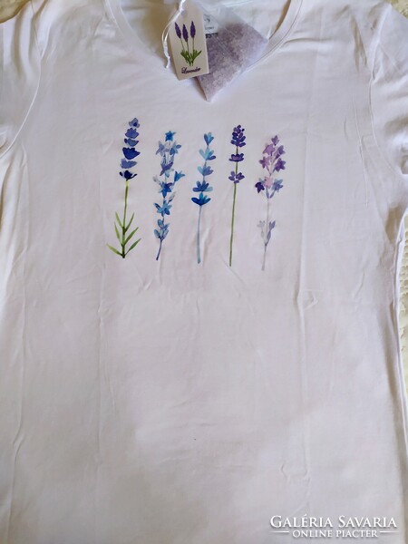 Lavender T-shirt 38-42 gift bath salts