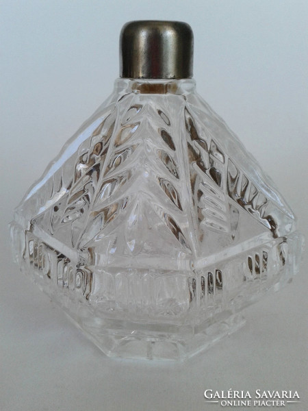 Old crystal perfume bottle