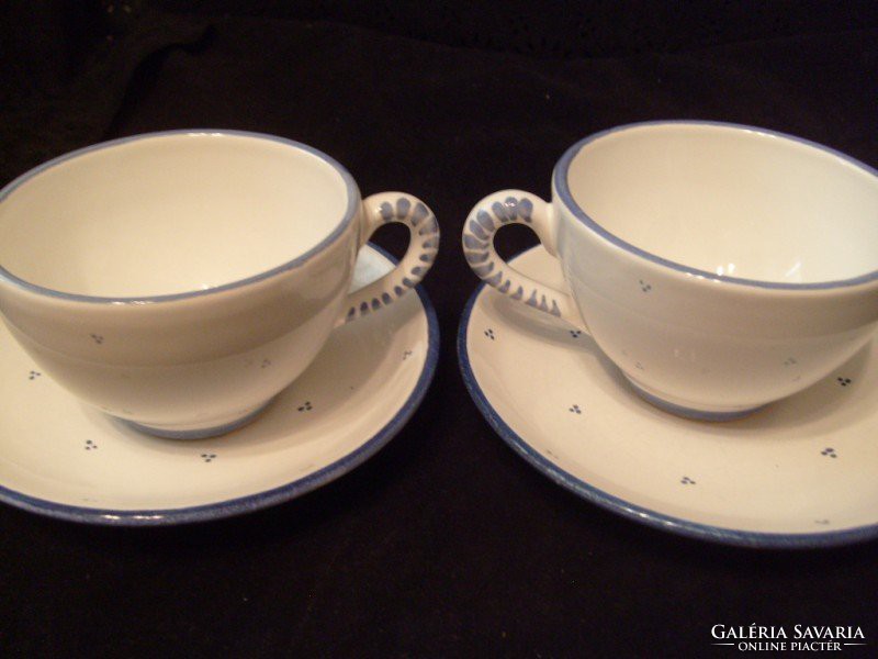 Gmundner tea / coffee high gloss cups paired with rarity for sale