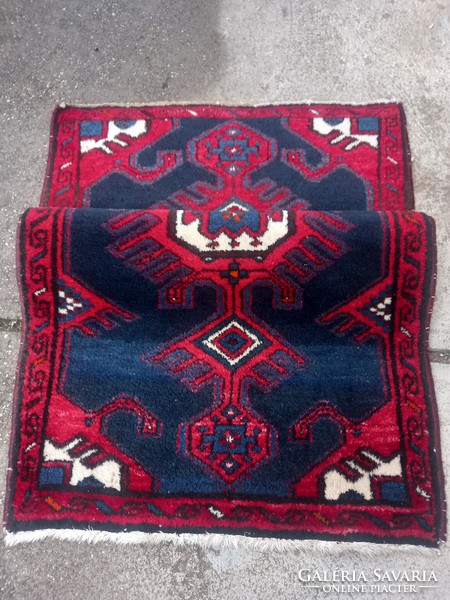 125 x 75 cm régi Iráni Heriz perzsa szőnyeg eladó