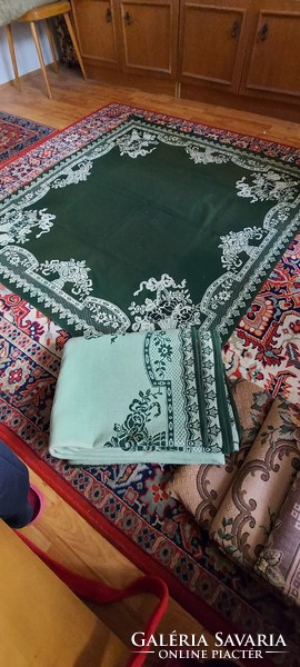 Antik ritka vastag textil kárpit szövet bútorszövet takaró ágytakaró drapéria