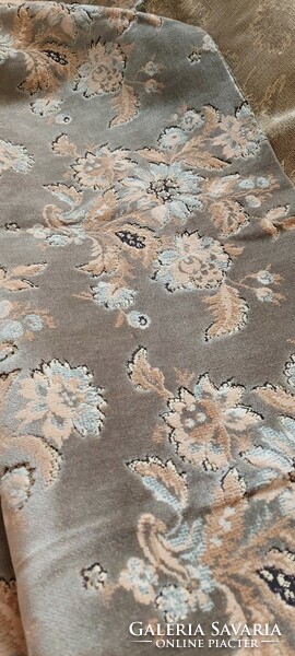 Antique, old furniture textile fabric upholstery, drapery
