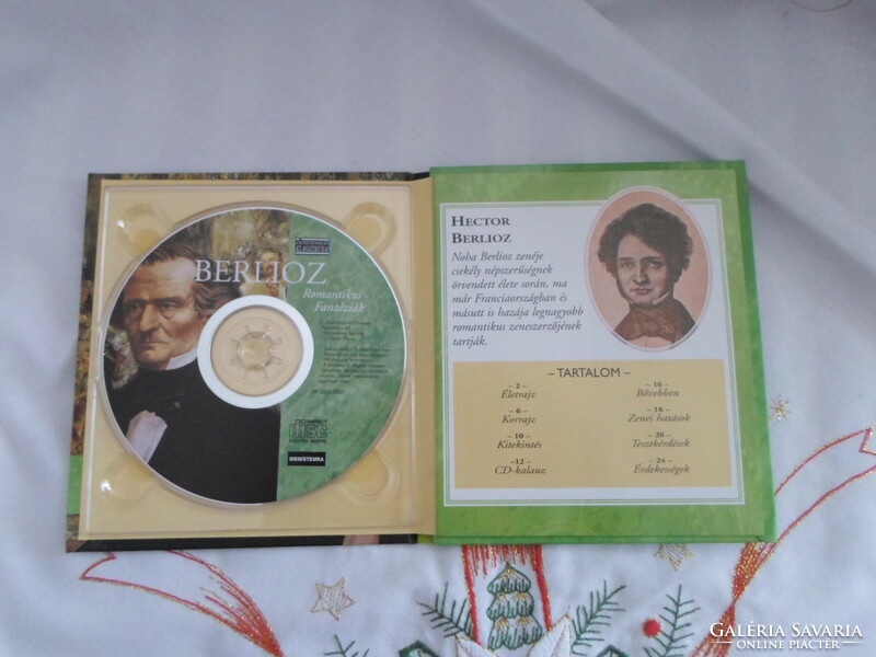 A zeneszerzés klasszikusai: Hector Berlioz – Romantikus fantáziák (Mester Kiadó, CD + könyv, 2007)