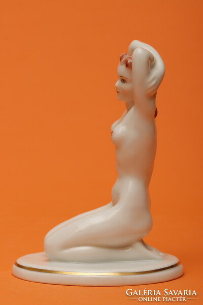 Mária Gertrúd Donner (1902-1986): kneeling female nude + free postage!