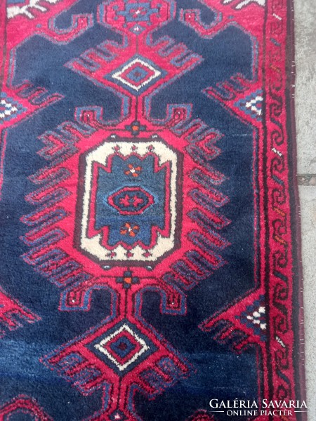 125 X 75 cm old Iranian Heriz Persian carpet for sale