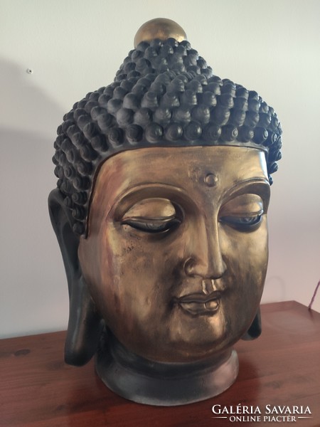 A large Buddha head!