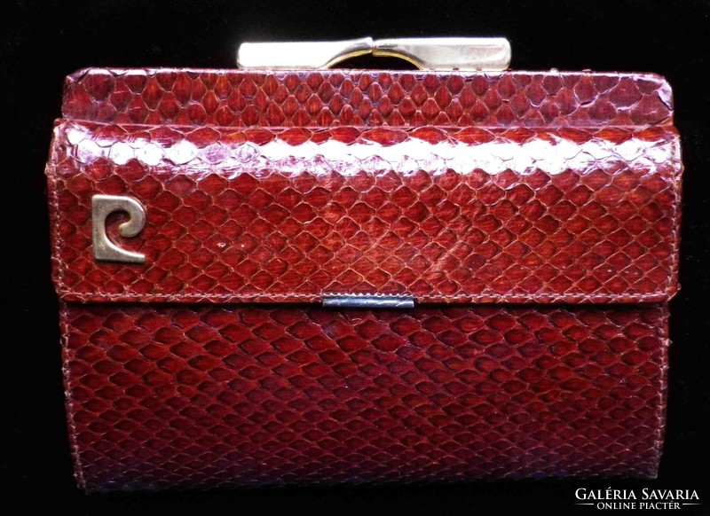 Original Pierre Cardin snakeskin wallet
