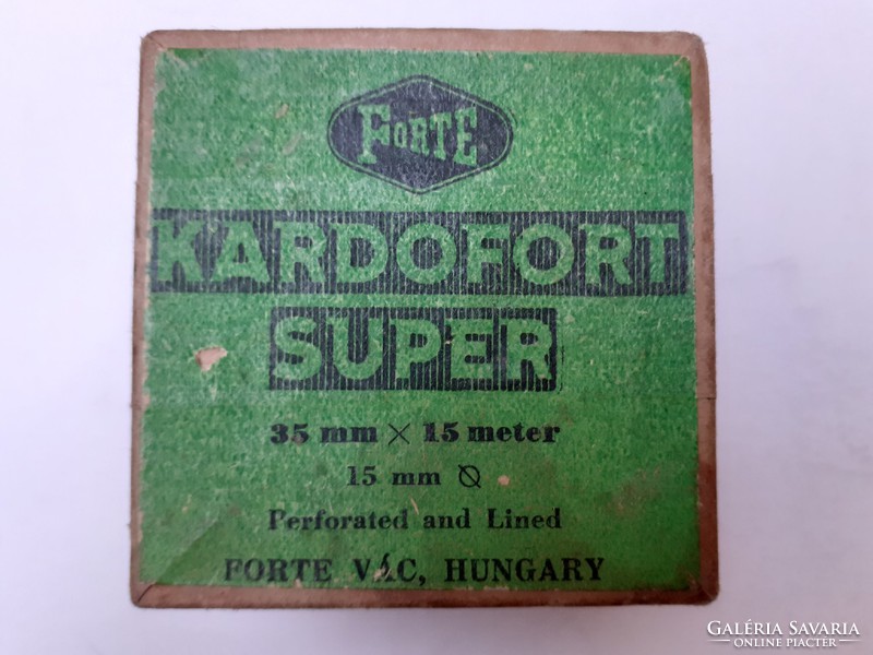 Retro Forte fotókellékes doboz Kardofort Super papírdoboz