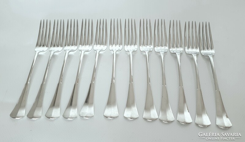 Silver cutlery set for 12 people 128 pcs (5193 g)