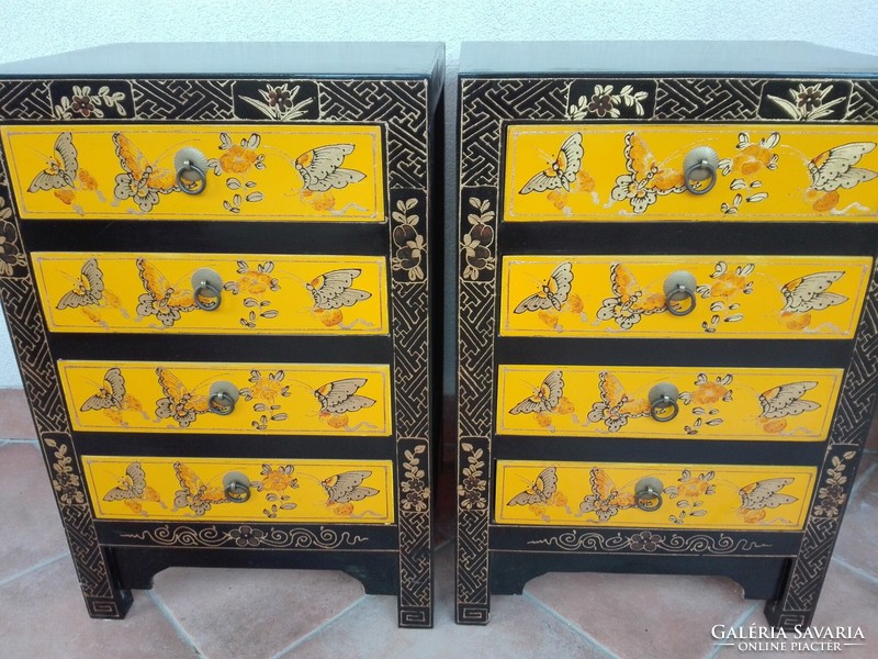 Hand painted, Chinese night couple!