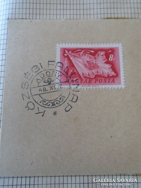 Za414.85 Occasional stamp - municipal village day - issued 1948 xi.7.