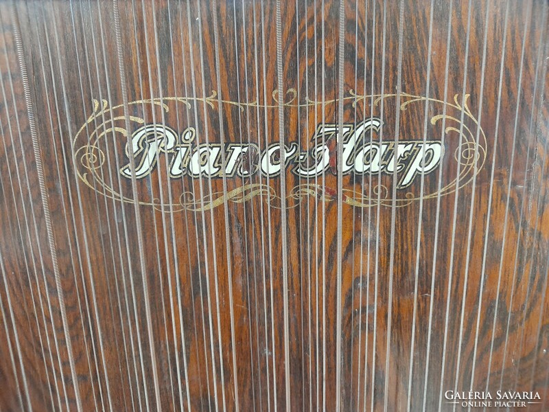 Régi Zither Piano Hart Concert Mandolin,Citera Hangszer.