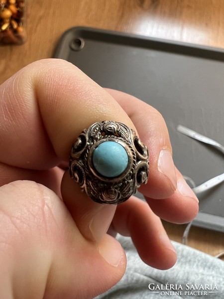 Antique silver ring