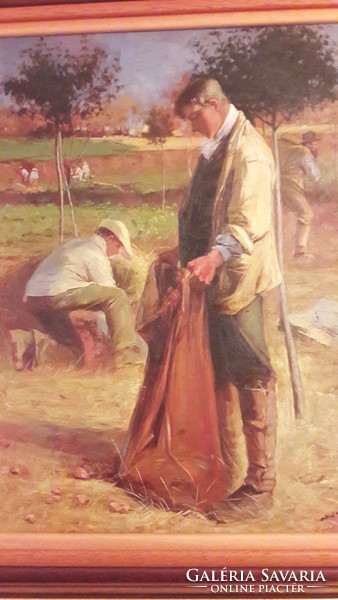 Czinege Zsolt festőművész eredeti olaj festménye