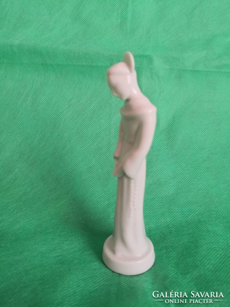 Antique Herend porcelain: Gácser kata: holy antal with halo, 12 cm