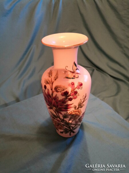 HIBÁTLAN! Gyönyörű Zsolnay váza ,   27 cm