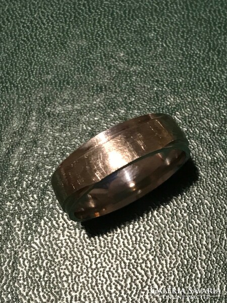 Új! 925-ös ezüst barátság gyűrű.8 mm széles.Nagyon szépen vésett. Jelzett ékszer. 70-es méret.