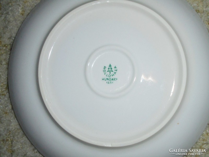 Retro Blue Bordered Raven House Porcelain Plate Small Plate - Factory School Kindergarten Kitchen Canteen Canteen