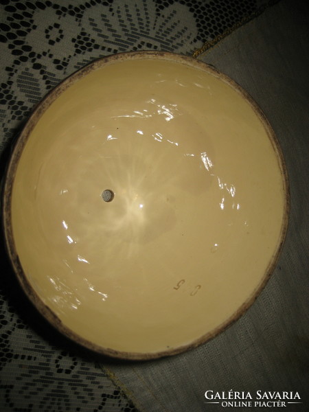 Chandelier lamp, majolica, part 13.2 x 9.5 cm, good condition