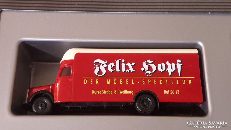 H0,1:87,Mercedes Benz transport teherautó modell ,  retro játék, terepasztal