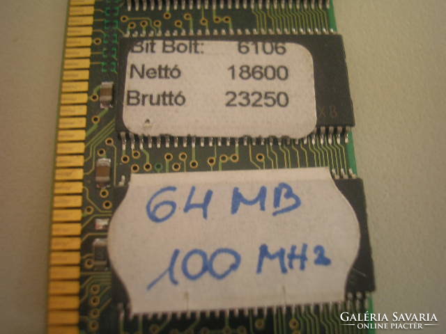 N34 aristó memoria 64 mb 100 mhz antique rarity for sale testing