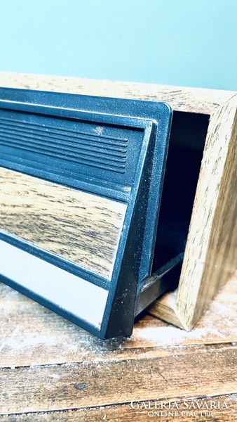 Retro mid century modern, design drawer cassette holder 3 pcs