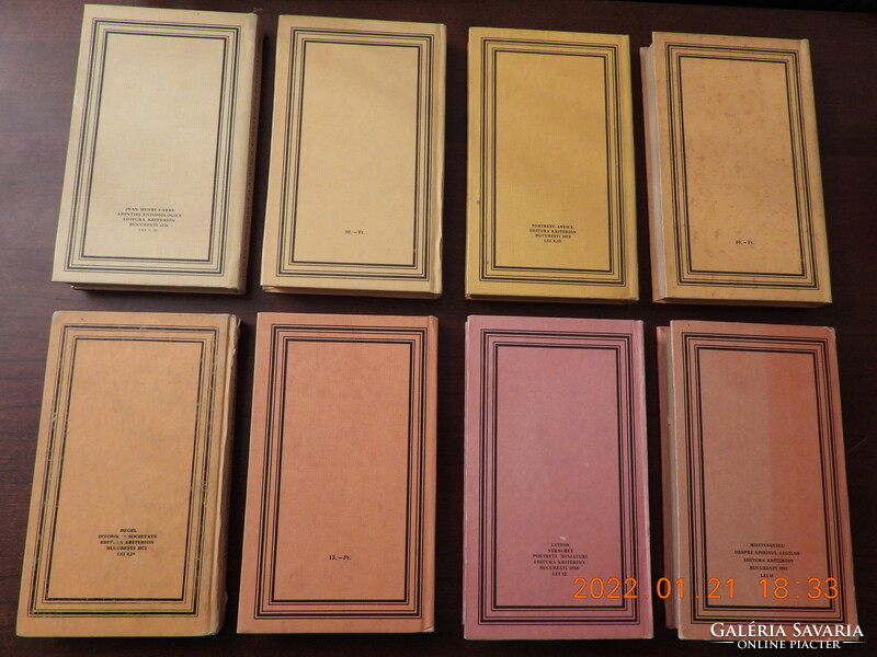Téka series (kriterion), 21 volumes