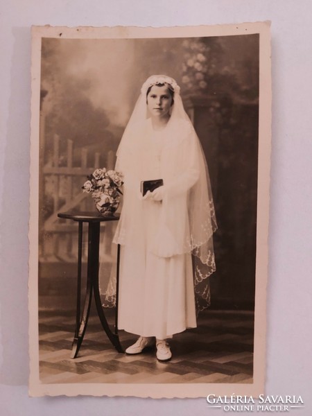 Old photo vintage photograph of a lady in a suit