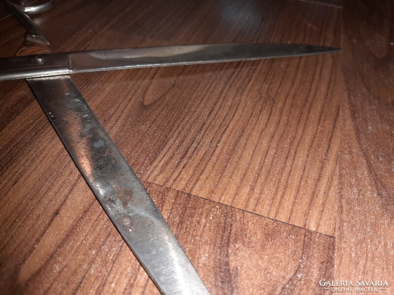 Antique scissors 26 cm.