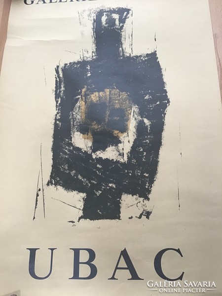 Old original raoul ubac lithograph from 1958