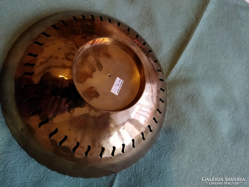Indian copper bowl approx. 24.5 cm