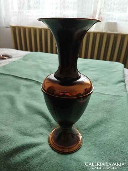 Copper/bronze vase of industrial art