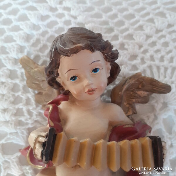 Bájos harmónikás angyalka, dekoráció