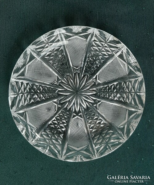 4885 - Lead crystal plate