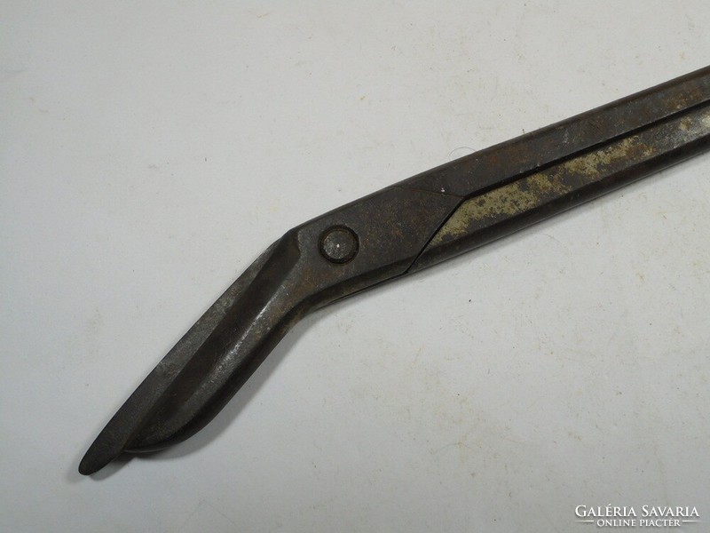 Old antique iron doctor medical gauze cutting scissors - approx. 1920s-40s