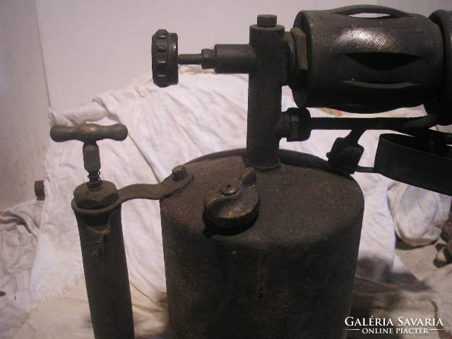 M-20 museum huge gasoline lamp 5 kg antique, bronze-copper preheat rare collection,+ use