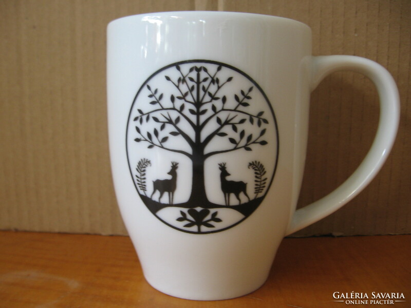 Retro ikea deer mug swedish design, made in bangladesh 22620