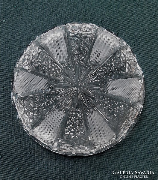 4885 - Ólomkristály tányér