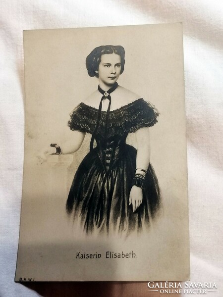 Empress Elisabeth of Austria antique photo postcard 54.