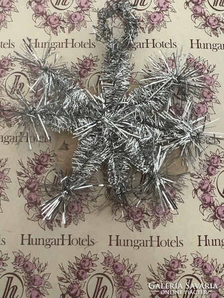 Lithograph paper angelic Christmas tree decoration embossed from old materials