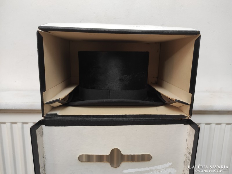 Antik cilinder kalap dobozában ruha film színház jelmez kellék 754 6464