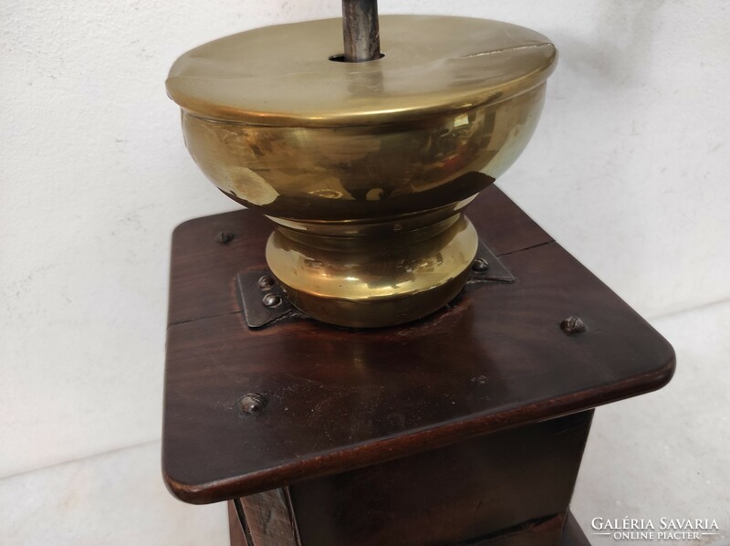 Antique Biedermeier coffee grinder large wooden coffee grinder kitchen tool 744 6488