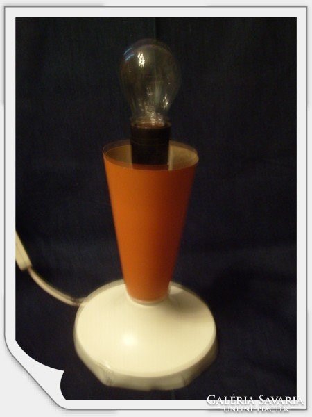 Cylindrical working lamp late art deco xerox monumental 50cm rarity for sale severe heavy