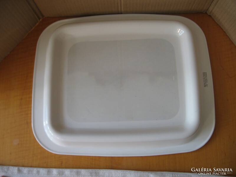 Factory grade american porcelain baking tray with corning ware
