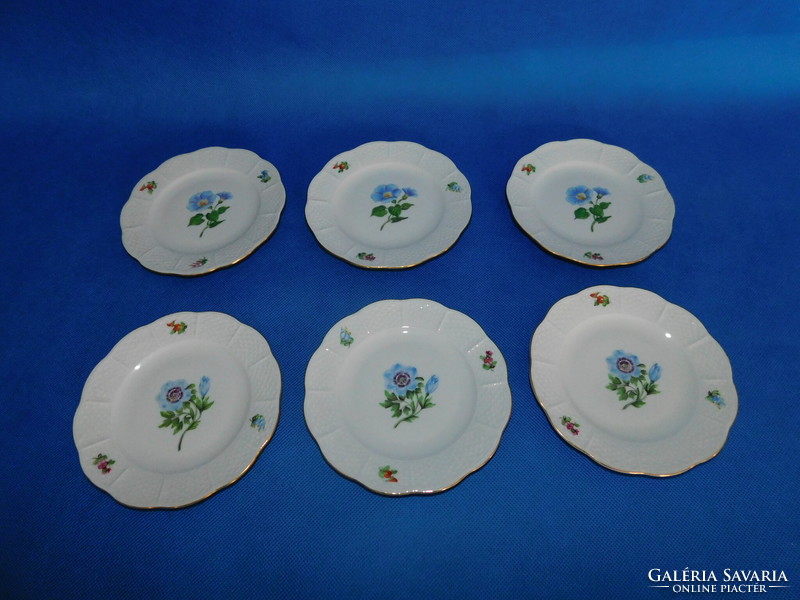 Herend antique 1959 set of 6 cookie plates