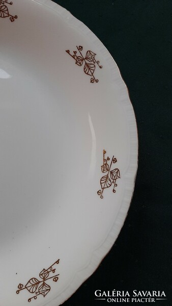 4887 - Csehszlovák porcelán tál